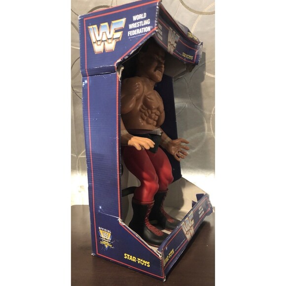 WWF Jake The Snake Roberts Star Toys Wrestling Superstar Figure Toy Vintage 15" - Picture 2 of 14